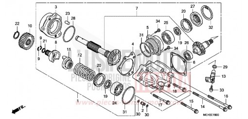 GETRIEBEGEHAEUSE, SEITE NSA700A9 de 2009